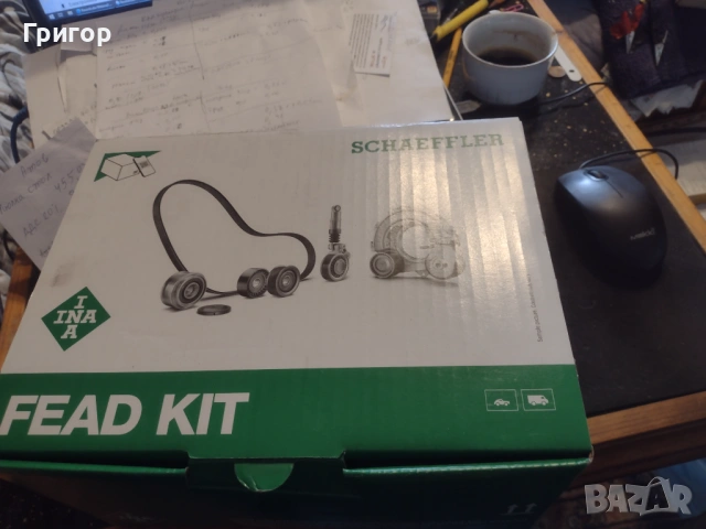 Провавам к-т пистов ремък за пежо 1.6 Ehdi, снимка 2 - Части - 53426396