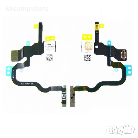 Лентов кабел за APPLE iPhone X с бутон за включване, светкавица, микрофон