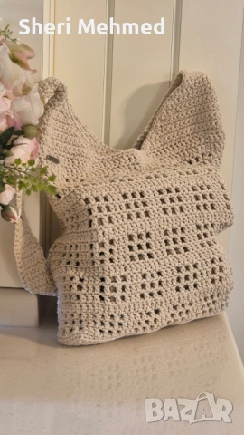 ръчно плетени чанти, снимка 15 - Чанти - 51996737