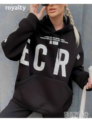 Черен Дамски Спортен Екип , снимка 2 - Спортни екипи - 52282497