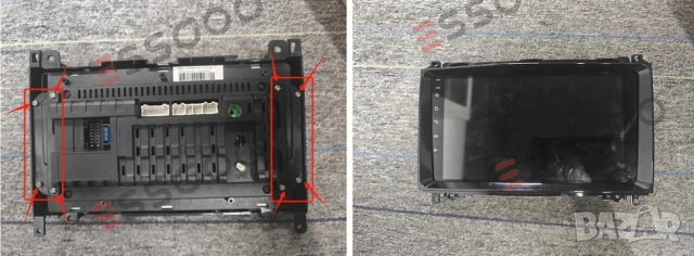 Mercedes Benz A/B Class W169 W639 W245 Vito 9” 2-DIN мултимедия с Android’14 6/128GB , снимка 6 - Аксесоари и консумативи - 53053862