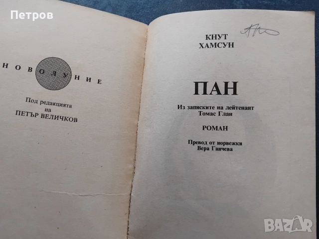 Глад, Кнут Хамсун, снимка 2 - Художествена литература - 51575230