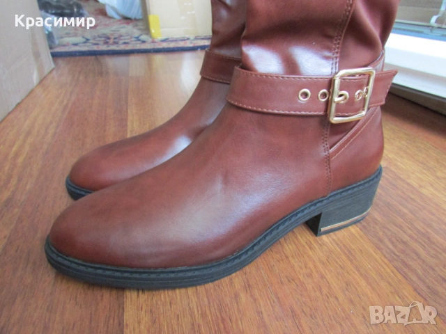 Дамски високи ботуши Dorothy Perkins, снимка 4 - Дамски ботуши - 51736426