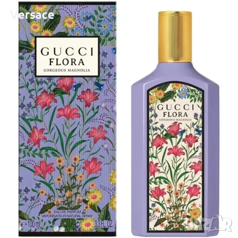 Gucci Flora Gorgeous Magnolia Eau de Parfum за жени, снимка 1 - Дамски парфюми - 48564767