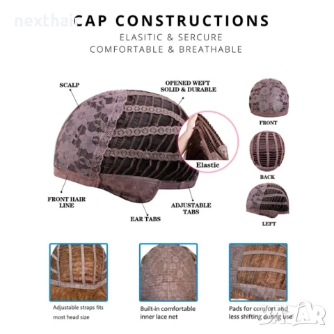 Златисто руса аниме перука с колие Anime Death Note Misa Amane Cosplay, снимка 8 - Аксесоари за коса - 51050305