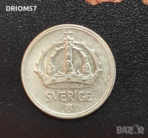 Монетa Швеция 25 йоре, 1950 , снимка 2 - Нумизматика и бонистика - 49667292
