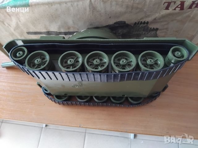 Голяма метална играчка СССР ТАНК Т-54 с кутия, снимка 9 - Колекции - 45725803