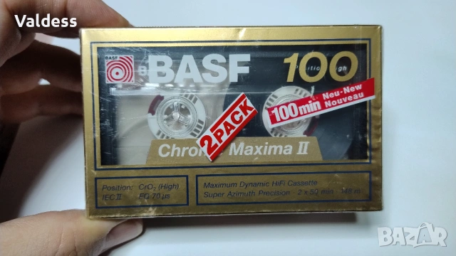 BASF Chrome Maxima II 100 / position chrome type II , снимка 2 - Декове - 53396068