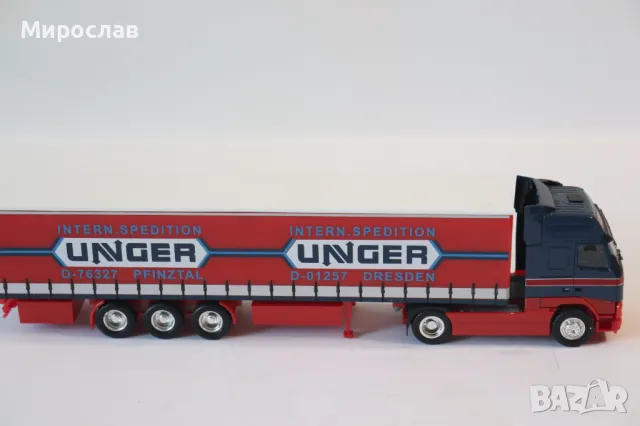 AMW 1:87 H0 VOLVO FH 12 КАМИОН TIR МОДЕЛ ВЛЕКАЧ, снимка 7 - Колекции - 50029126