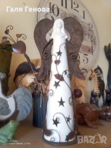 Статуетка ангел , снимка 2 - Статуетки - 53509861