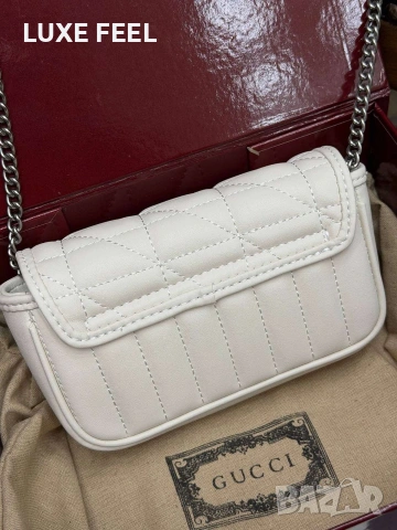 Gucci ⚜️ Естествена Кожа ⚜️, снимка 8 - Чанти - 53458629