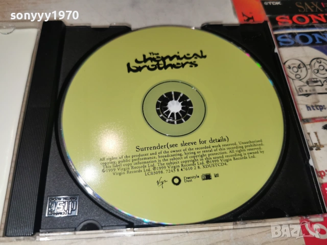 THE CHEMICAL BROTHERS CD 0603261040H2E6R, снимка 2 - CD дискове - 53731772