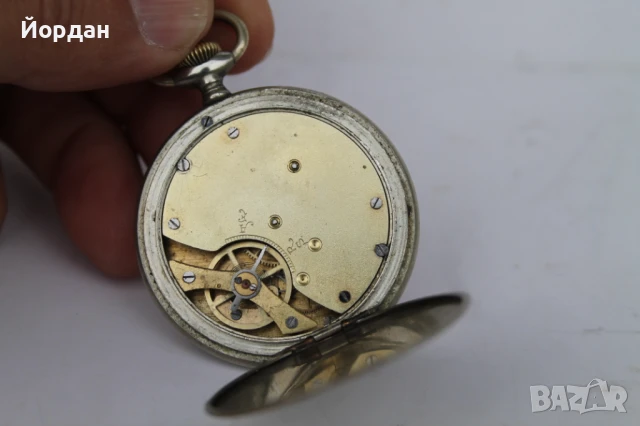 Швейцарски джобен часовник , снимка 10 - Джобни - 50462018