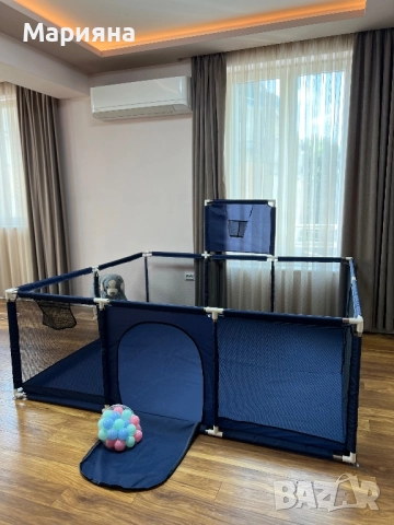 Големи нови кошарки + килимчета/ПОДАРЪК 30бр. топки