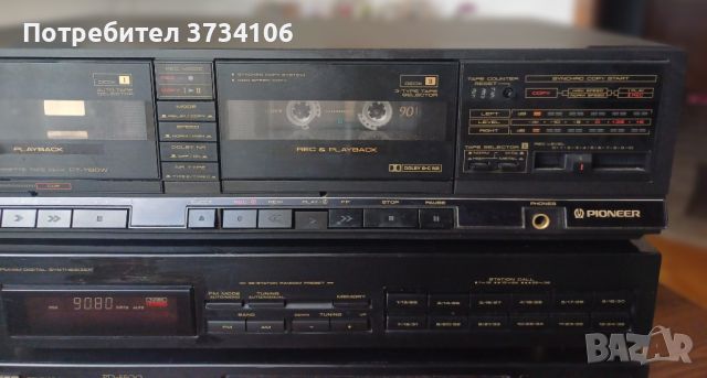 Pioneer A 337, PD 5500, CT 1180W, F 229, снимка 5 - Аудиосистеми - 46407937