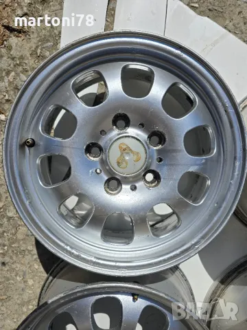 Комплект оригнални алуминиеви джанти 15 цола, за BMW, снимка 5 - Гуми и джанти - 49882600