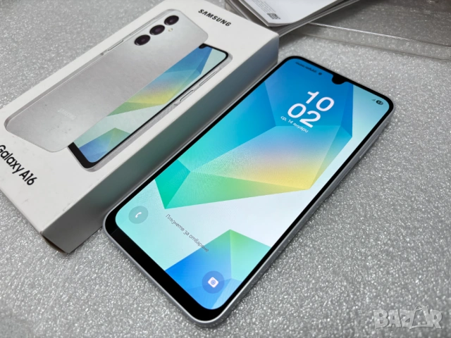 КАТО НОВ! Samsung Galaxy A16 5G - 4GB RAM / 128GB, Light Gray, снимка 15 - Samsung - 53096416