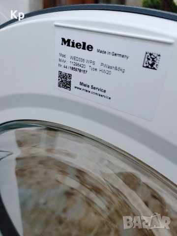 2023 Пералня Miele W1 Exellence WED335 8kg/1400rpm

, снимка 3 - Перални - 46282172