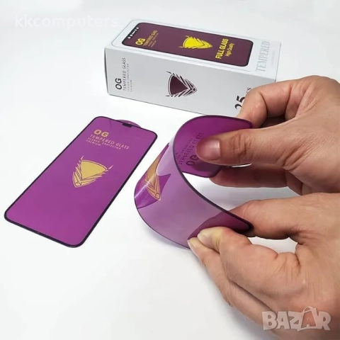 Golden Armor Стъклен screen protector за iPhone 16 Pro Max 6.9/ 17 Pro Max / Черен / Баркод : 240341