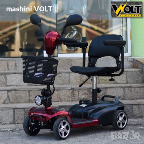 Електрическа четириколка Volt Electric N1, 350W, 24V, електрически инвалиден скутер с магнитна , снимка 2 - Инвалидни скутери - 46552332