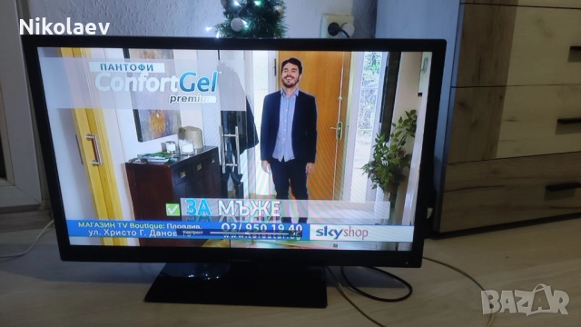 LED TV Crown 32 инча цифров тунер,запазен, снимка 6 - Телевизори - 52898627