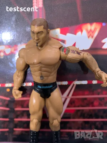 Екшън фигура WWE Батиста Batista Dave Bautista Jakks Pacific 2005 Ruthless Aggression figure играчка, снимка 6 - Фигурки - 48830065