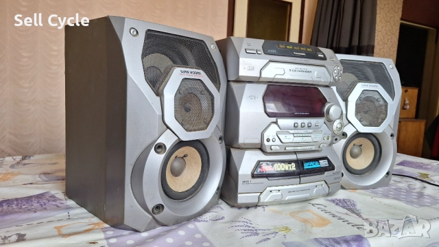 ✅МУЗИКАЛНА УРЕДБА PANASONIC SA-AK27❗, снимка 2 - Аудиосистеми - 51591177