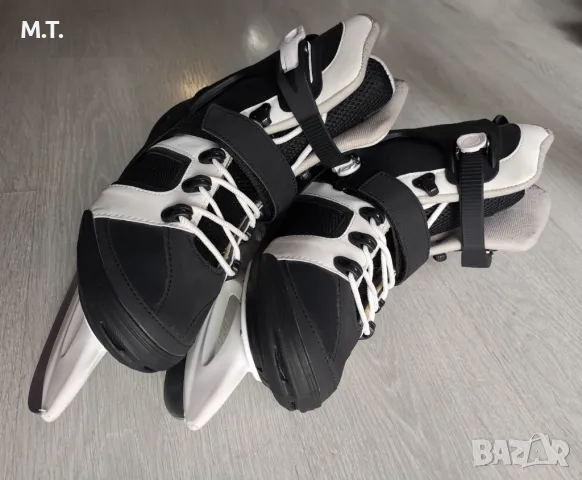 Кънки за хокей на лед или пързаляне OXELO Fit 3 Men's Ice Skates №44, снимка 8 - Ролери, кънки - 48262314