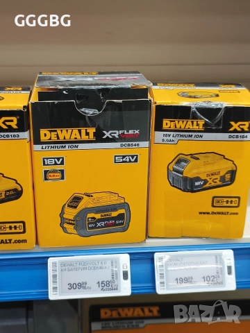 DeWalt батерия 🔋 , снимка 3 - Оригинални батерии - 52635225