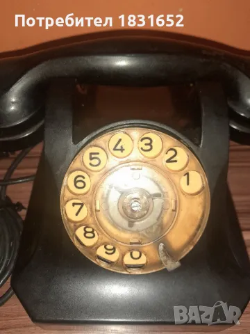 Стар телефон - Ворошилов, снимка 5 - Други ценни предмети - 50413504