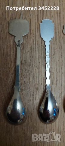 лъжички за колекционери 4 броя отлични , снимка 5 - Антикварни и старинни предмети - 52346450