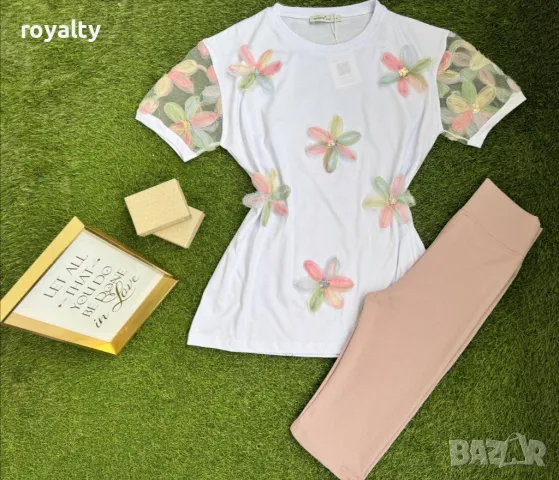 Памучни дамски комплекти , снимка 13 - Спортни екипи - 49756105