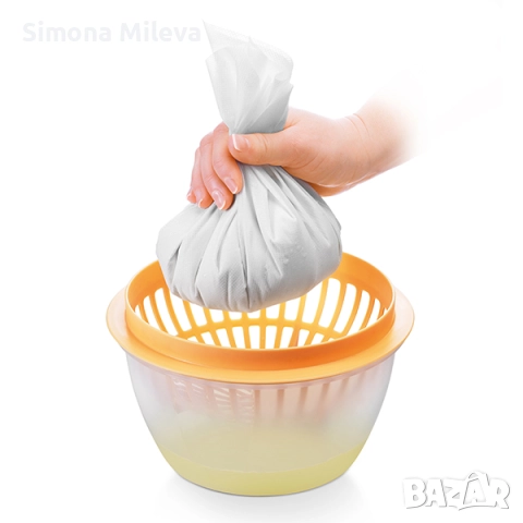 Уред за цедено мляко Tescoma Della Casa, снимка 3 - Други стоки за дома - 52377462