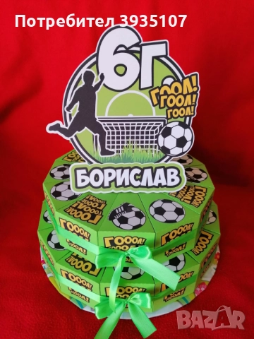 Картонена торта Майнкрафт, снимка 4 - Други - 52079928