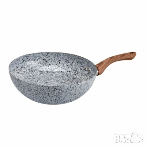 Тиган Уок Voltz Siena, 26x10см., Мраморно каменно керамично покритие, снимка 5 - Съдове за готвене - 52138251