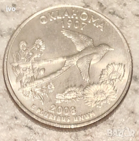 Американски.... GUARTER DOLLAR . , снимка 5 - Нумизматика и бонистика - 53833618