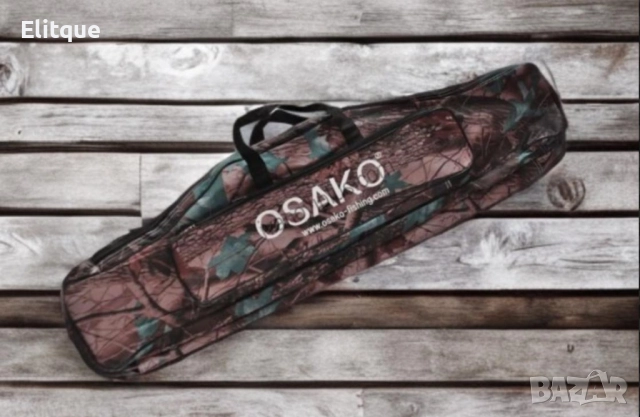Калъф за въдици с три отделения Osako, снимка 5 - Такъми - 52862680