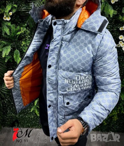 мъжко яке the north face gucci , снимка 4 - Якета - 51394637