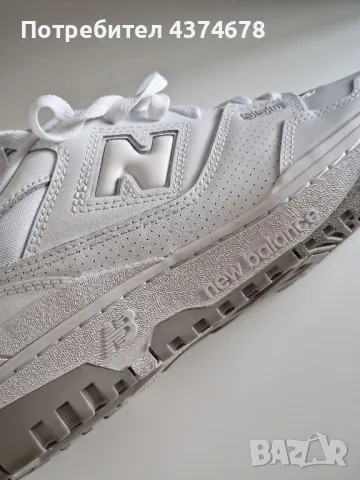 New Balance 550 white - кожа, снимка 8 - Кецове - 48927274