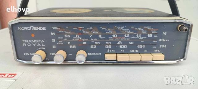 Радио Nordmende Transita Royal, снимка 4 - Радиокасетофони, транзистори - 50573740