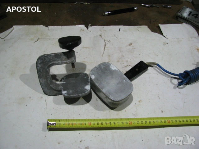 вулканизираща преса СССР, снимка 3 - Други машини и части - 53650221