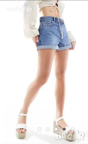 Деним бермуди Pull&Bear, снимка 2 - Къси панталони и бермуди - 50593614