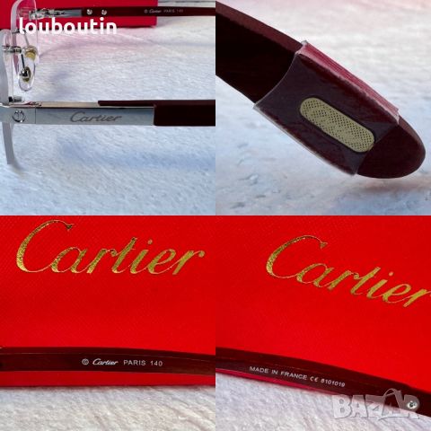 Cartier прозрачни слънчеви очила,диоптрични рамки очила за компютър, снимка 4 - Слънчеви и диоптрични очила - 46517203