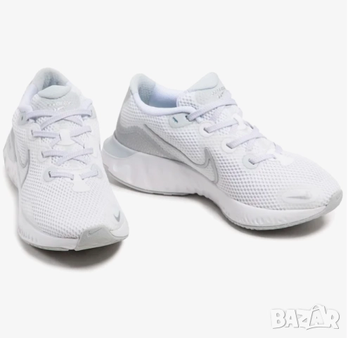 маратонки Nike Renew Run 'White Metallic Silver' номер 41, снимка 3 - Маратонки - 52002337