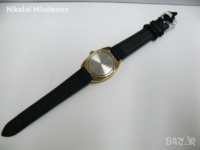 Съветски РАКЕТА Позлатен Мъжки ръчен часовник, работещ, снимка 5 - Мъжки - 51947231