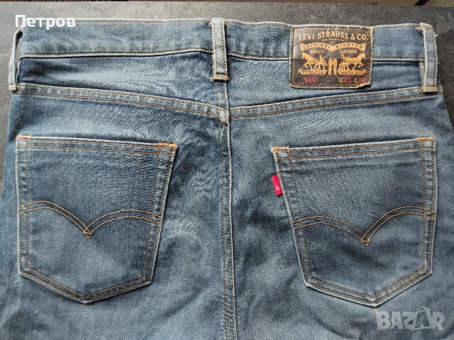 Мъжки дънки LEVI STRAUSS - М, снимка 3 - Дънки - 53214071