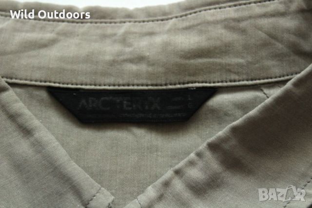 ARC'TERYX A2B LS -  мъжка спортна риза, размер L; Arcteryx, снимка 3 - Спортни дрехи, екипи - 46367097