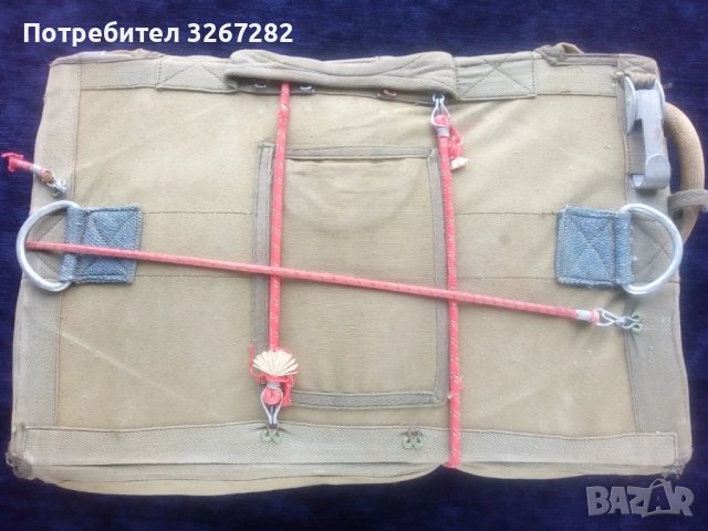 Парашут,Запасен,Съветски,Само Раница, З-1-П, снимка 13 - Антикварни и старинни предмети - 50989916