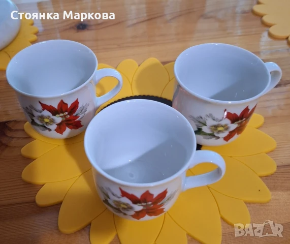 Комплект от Швеция порцелан, снимка 9 - Сервизи - 51051890