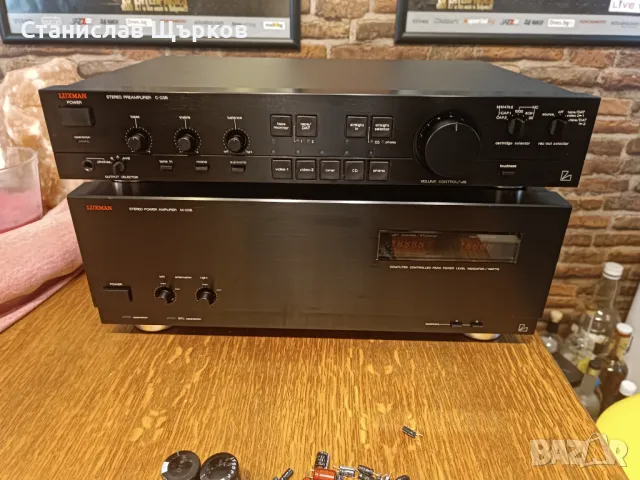 Luxman M-03/C-03 Black, снимка 3 - Ресийвъри, усилватели, смесителни пултове - 46887045